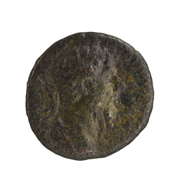Lucius Verus (130–169; Roman emperor 161–169), issuer. Obverse: Head of Lucius Verus in laurel