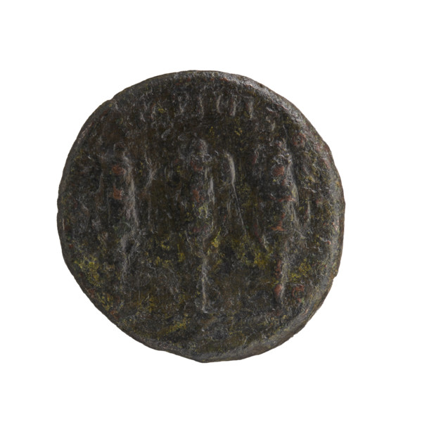Lucius Verus (130–169; Roman emperor 161–169). Obverse: Head of Lucius Verus in laurel wreath