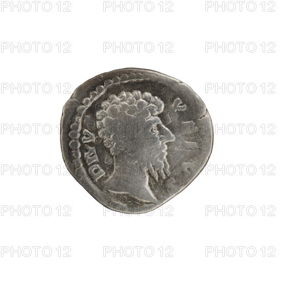 Denarius, Lucius Verus (130–169; Roman emperor 161–169), posthumous; issuer: Marcus Aurelius