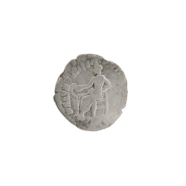 Denarius, Commodus (161–192), personifications, snakes, Commodus - iconography, Salus