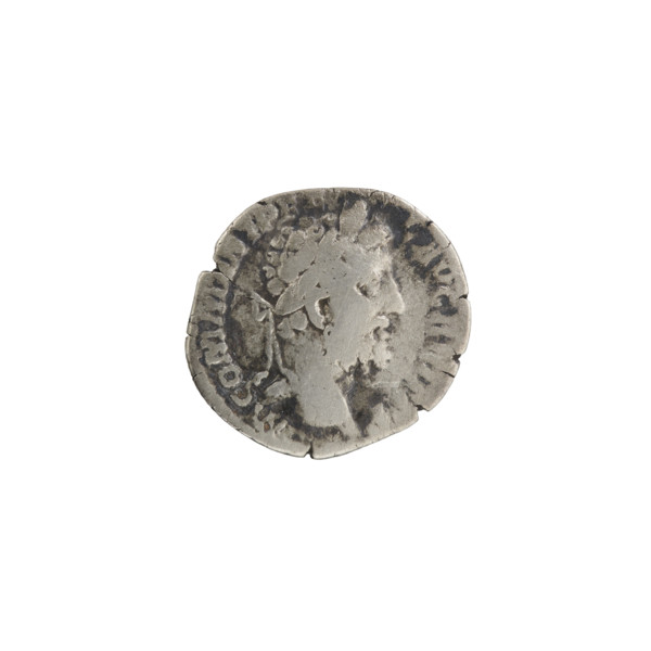 Denarius, Commodus (161–192; Roman emperor 177–192), issuer: Commodus. Obverse: Head of Commodus in
