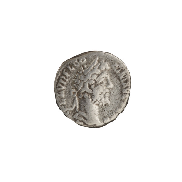 Denarius, Commodus (161–192; Roman emperor 177–192). Obverse: Head of Commodus in a laurel wreath