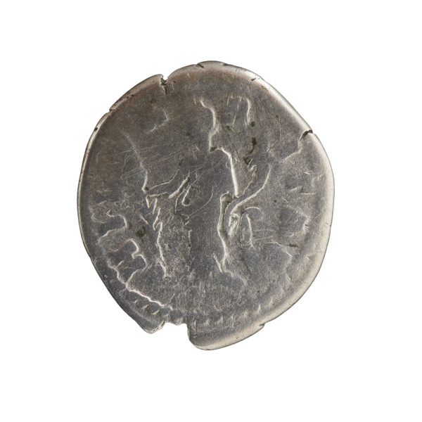 Denarius, Commodus (Roman emperor 177–192) as issuer; Crispina (Roman empress 178–191) depicted.