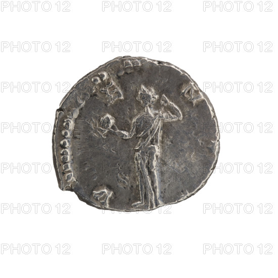 Denarius of Crispina (164–192?, Roman empress 178–192) issued under Commodus (161–192, Roman