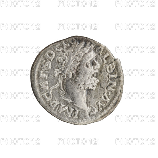 denarius, Clodius Albinus (ca. 150–197; Roman emperor 193–197), issuer: Clodius Albinus — obverse: