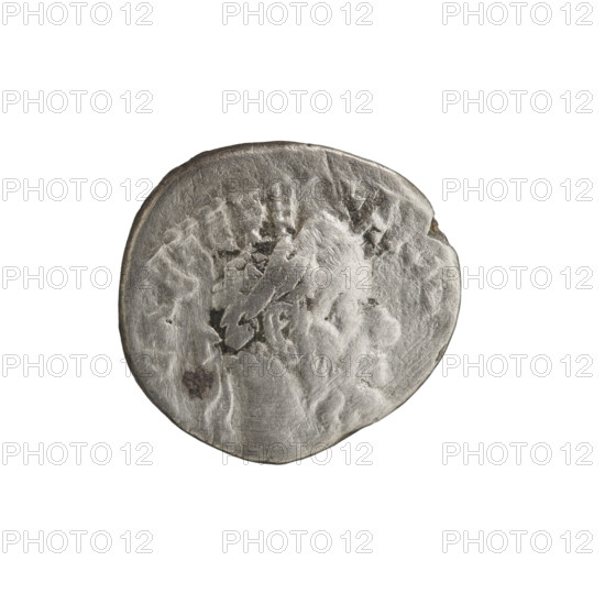 Denarius, Pescennius Niger (ca. 135–194; Roman emperor 193–194), obverse: head of Pescennius Niger