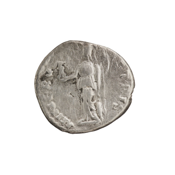 Denarius, Pescennius Niger (ca. 135–194; Roman emperor 193–194), obverse: head of Pescennius Niger