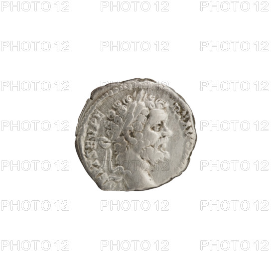 Denarius, Roman deities — Mars; Septimius Severus (Roman emperor, 146–211) — iconography. Obverse: