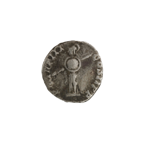 Denarius; obverse: Head of Septimius Severus in a laurel wreath facing right, inscription 'SEV PERT