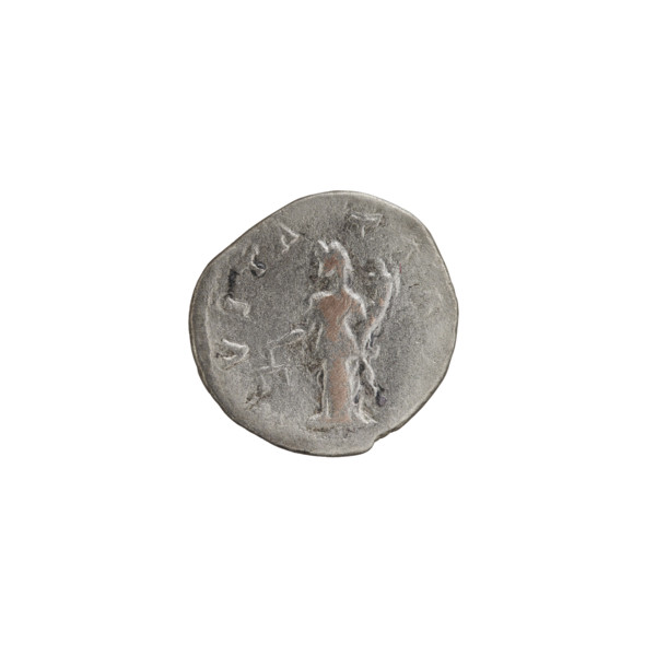 Denarius, personifications; Septimius Severus (Roman emperor, 146–211) — iconography: Aequitas