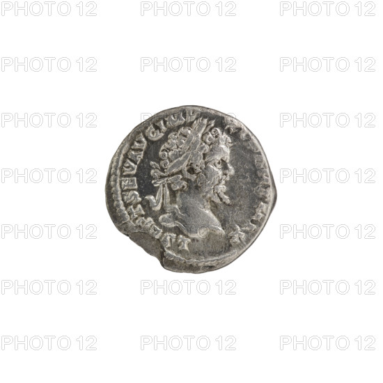 denarius, Roman deities, Victoria, Septimius Severus (Roman emperor, 146–211) — iconography. Obv.: