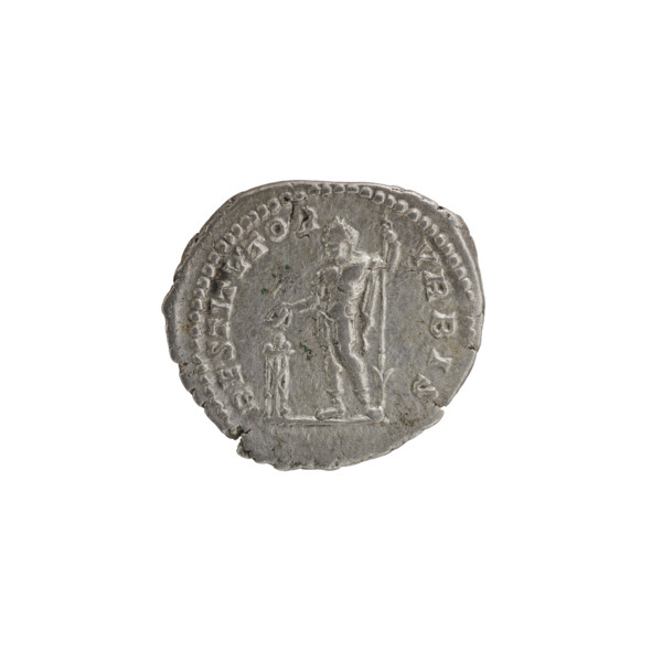 Denarius, Septimius Severus (Roman Emperor; 146–211) — Obv.: SEVERVSAVG PARTMAX. Head of Septimius