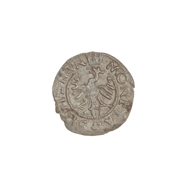 Crown coin of Sigismund I the Old (King of Poland; reign 1506–1548). Obverse: Polish eagle with a