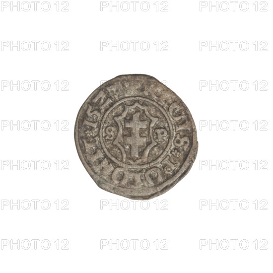 Crown coin of Sigismund I the Old (King of Poland; reign 1506–1548). Obverse: crowned Polish eagle;