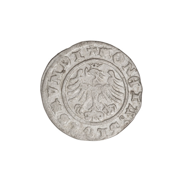 Crown half-grosz, Sigismund I the Old (King of Poland; 1506–1548). Obverse: Polish crowned eagle