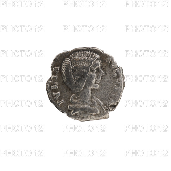 denarius, Julia Domna (ca. 160–217; Roman empress 193–211), Roman Empire. Obv.: IVLIA AVGVSTA —