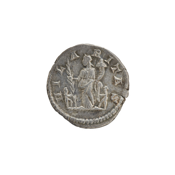Denarius, Julia Domna (ca. 160–217; Roman empress 193–211). Obverse: IVLIA AVGVSTA, bust of Julia