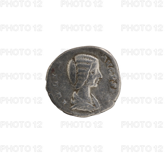denarius, Julia Domna (ca. 160–217; Roman empress 193–211), Roman Empire; Julia Domna (Roman