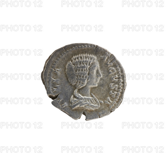 Denarius, Julia Domna (ca. 160–217; Roman empress 193–211), Roman Empire. Obverse: IVLIA AVGVSTA —