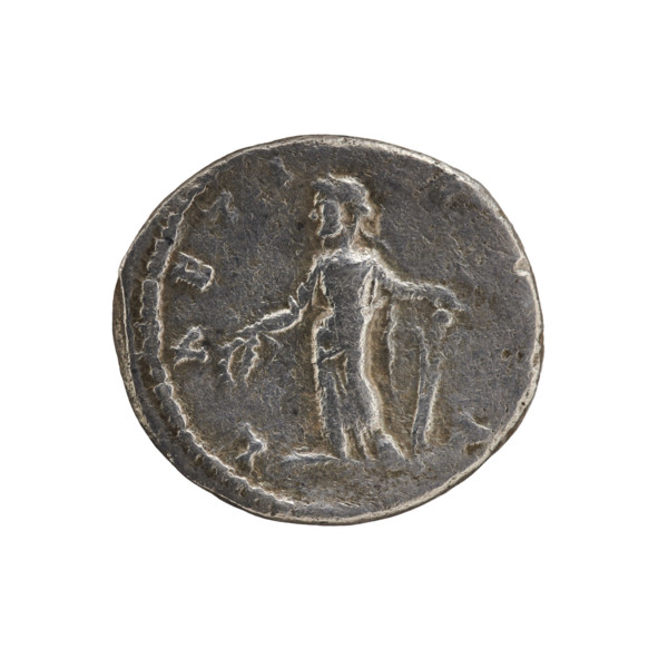 Denarius, Julia Domna (ca. 160–217; Roman empress 193–211). Obverse: IVLIA AVGVSTA, bust of Julia