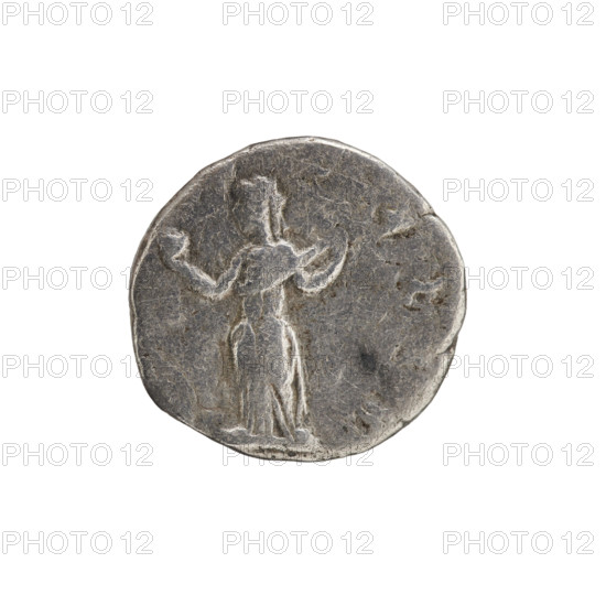 denarius, Julia Domna (ca. 160–217; Roman empress 193–211). Obverse: AVGVSTA, bust of Julia Domna