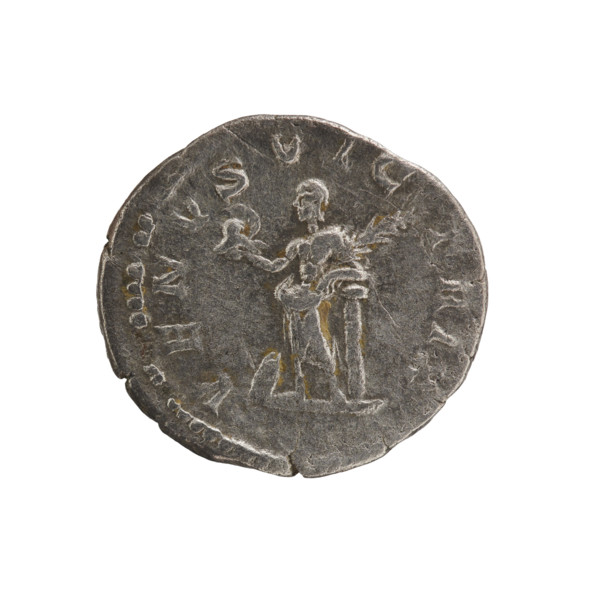 Denarius, Julia Domna (ca. 160–217; Roman empress 193–211). Obv.: IVLIA AVGVSTA — Bust of Julia