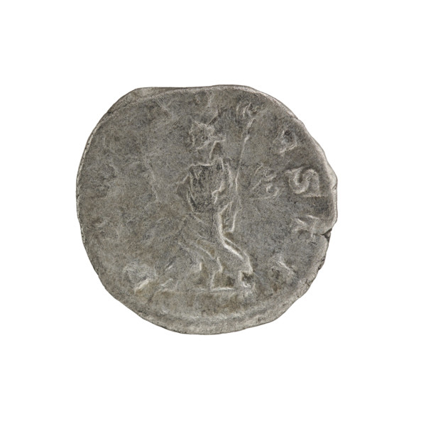 Denarius, Elagabalus (reigned 218–222). Obverse: IMP ANTONINVS PIVS AVG — Bust of Elagabalus with