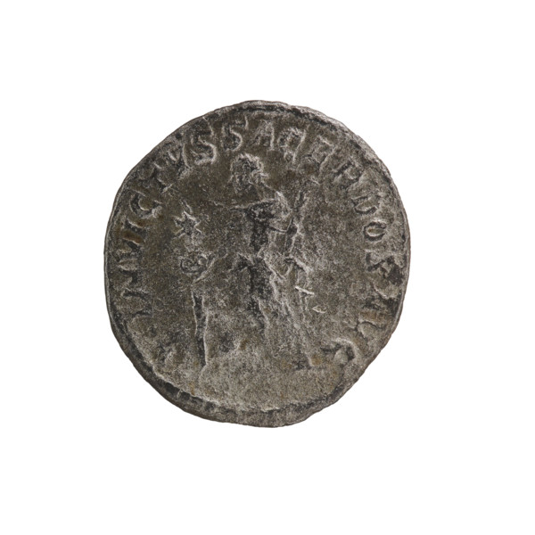 Denarius, Elagabalus (204–222; Roman emperor 218–222), Roman Empire. Obverse: Bust of Elagabalus