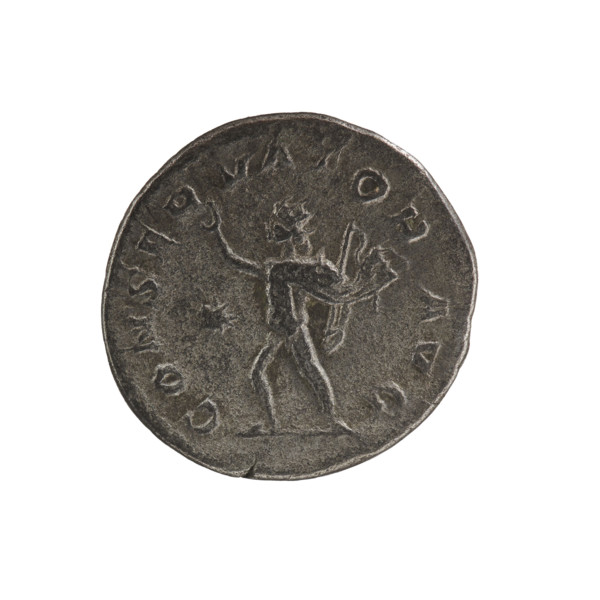 Denarius, Elagabalus (204–222; Roman emperor 218–222), Roman Empire. Obverse: Bust of Elagabalus