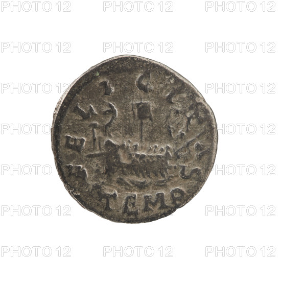 Denarius of Elagabalus (reigned 218–222). Obverse: ANTONINVS PIVS FEL AVG — bust of Elagabalus with