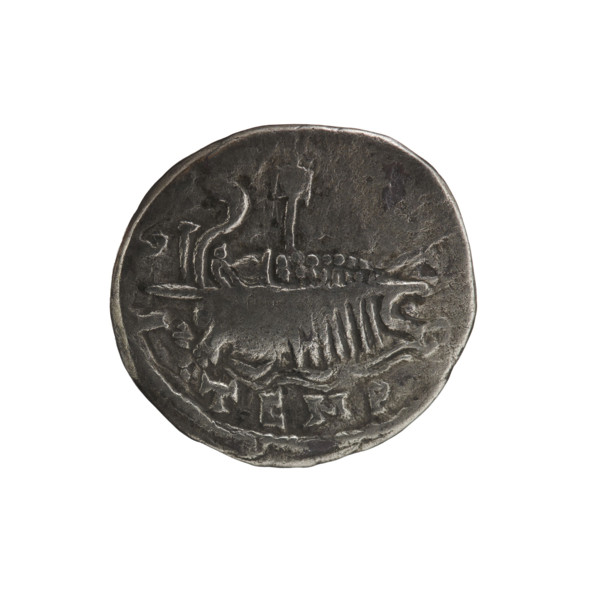 Denarius of Elagabalus (reigned 218–222). Obverse: ANTONINVS, bust of Elagabalus with laurel wreath