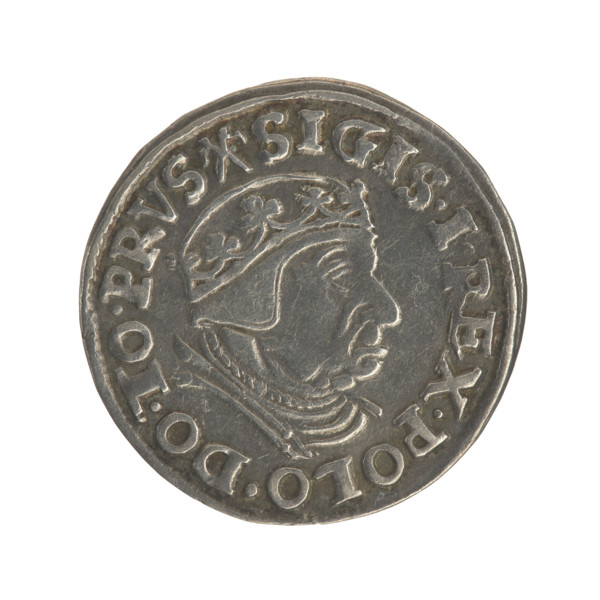 Gdansk trojak, Sigismund I the Old (King of Poland; 1506–1548), iconography, male busts, Gdansk
