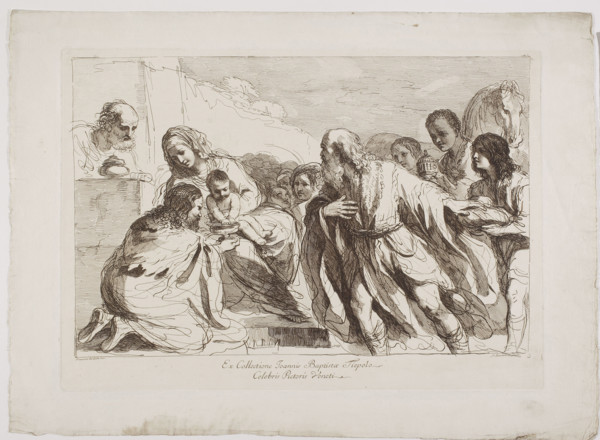 Title page with a list of works and publishing data for the portfolio: Krieg. 15