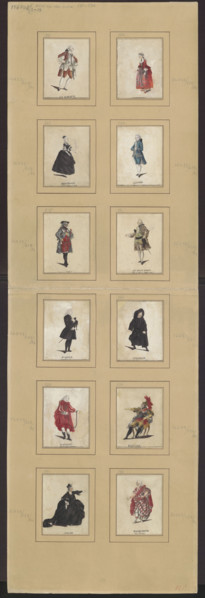 Jacqueline in the art of Maître en droit, Janinet, Jean-François (1752–1814); French drawing after