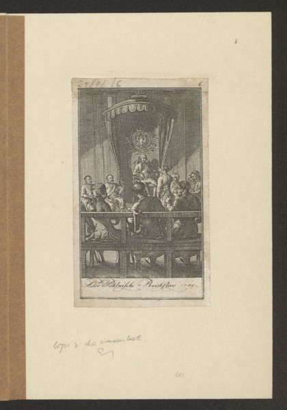 Proceedings of the Polish Sejm 1789; artist: Daniel Nicolaus Chodowiecki (1726–1801), graphic