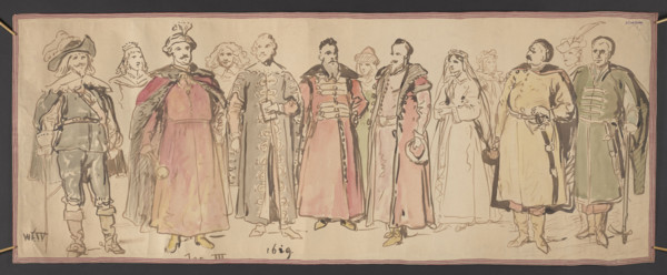 Polish costumes from the 17th century: the times of Wladyslaw IV Vasa and Jan III Sobieski, Gerson,