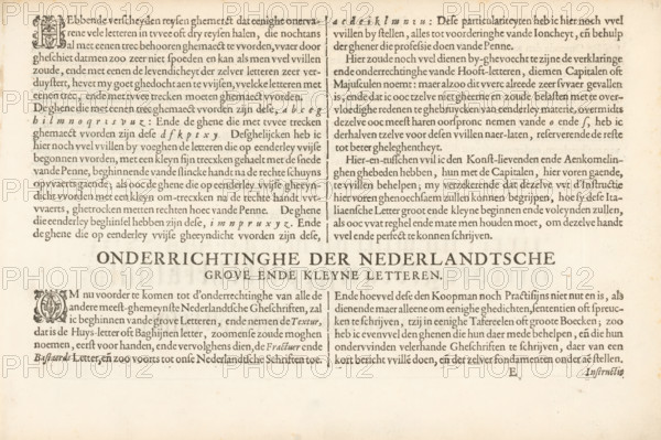 Description of the writing of the Italian letter (fourth continuation) and the beginning of the