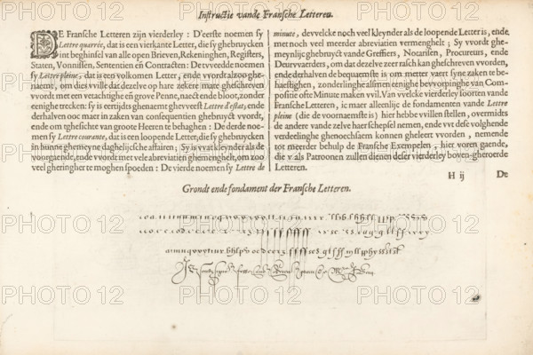 Instruction of French Literature, Description and writing example of French literature, Mirror of