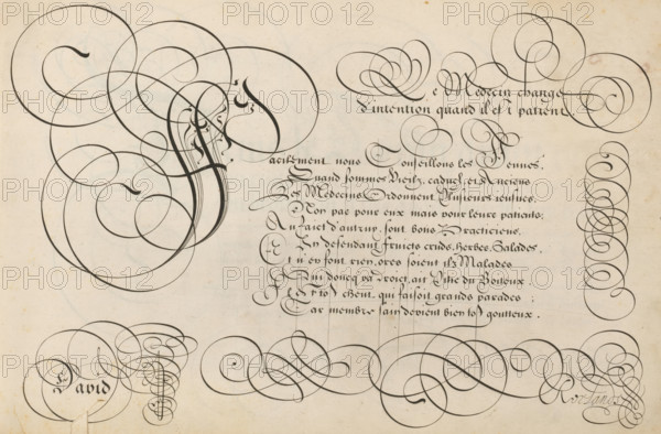 Writing sample: Facilement nous Conseillons, 't Magazin oft pac-huys der loffelycker penn-const,