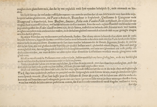 To the reader, page 2 of 4, To the const-lievenden leser, 't Magazin oft pac-huys der loffelycker
