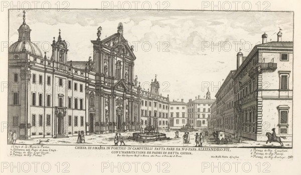 Santa Maria in Campitelli in Rome, Chiesa di S. Maria in Portico in Campitell, Il nuovo teatro di