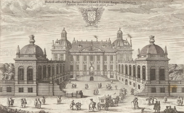 Palace of Gustaf Bonde in Stockholm, Illustriss: et Excell: Dn. Baronis Gustavi Bonde Regni