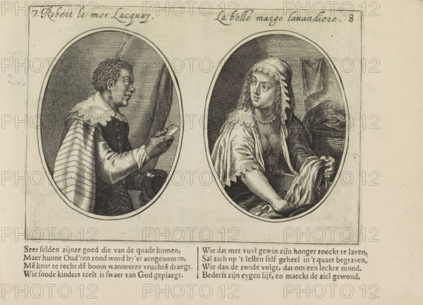 Robert le mor lacquay, La belle margo lavandiere, Lackey and washerwoman, The abuses of marriage,