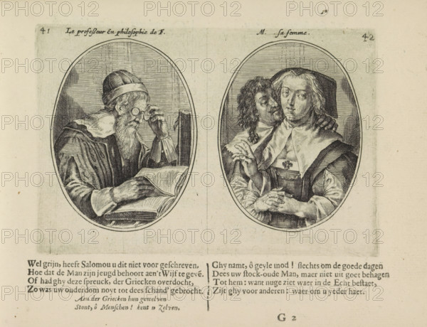 Professor in Philosophy and His Wife, La professeur en philosophie de F., M. sa femme, The Abuses
