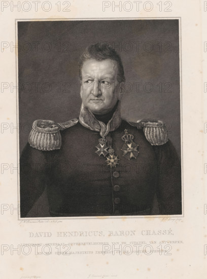 David Hendricus, Baron Chassé, Lieutenant General, Commander-in-Chief of the Citadel of Antwerp,