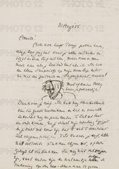 Letter to Willem Bogtman, letter, writer (clerical worker): Richard Nicolaüs Roland Holst,