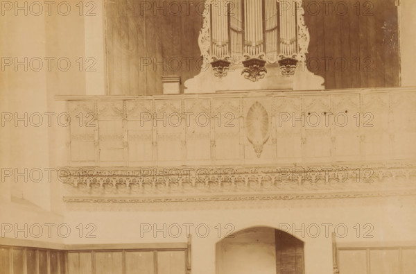 Choir screen in the Monastery Church Ter Apel, photograph, annotation: 'Ter Apel', annotation: 'Ter