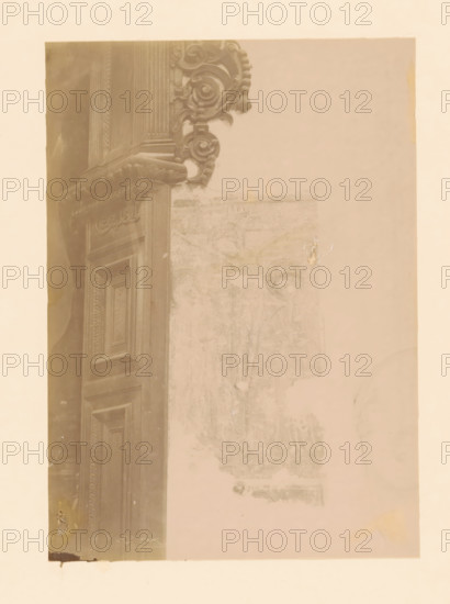 Mural in the St. Michael's Church in Zwolle, photograph, annotation: 'Zwolle: found mural in the St