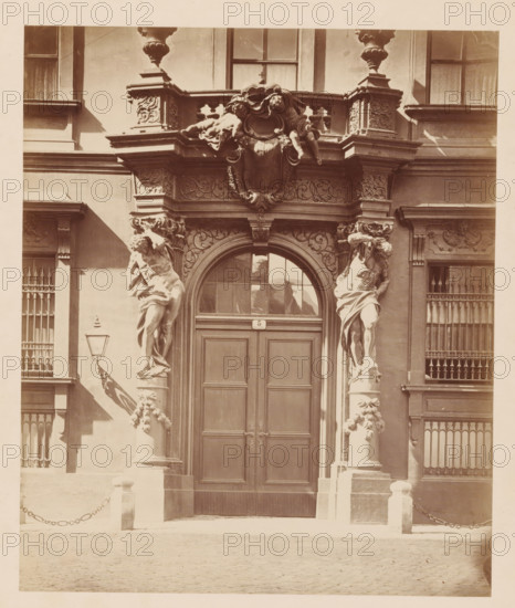 Fürstllich Liechtenstein'sches Palais, SEITEN-PORTAL', Side entrance of Stadtpalais Liechtenstein