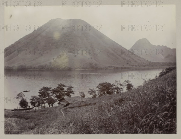 More from Haruna, photograph, annotation: '44. Haruna lake.', Haruna, c. 1895 - c. 1915,